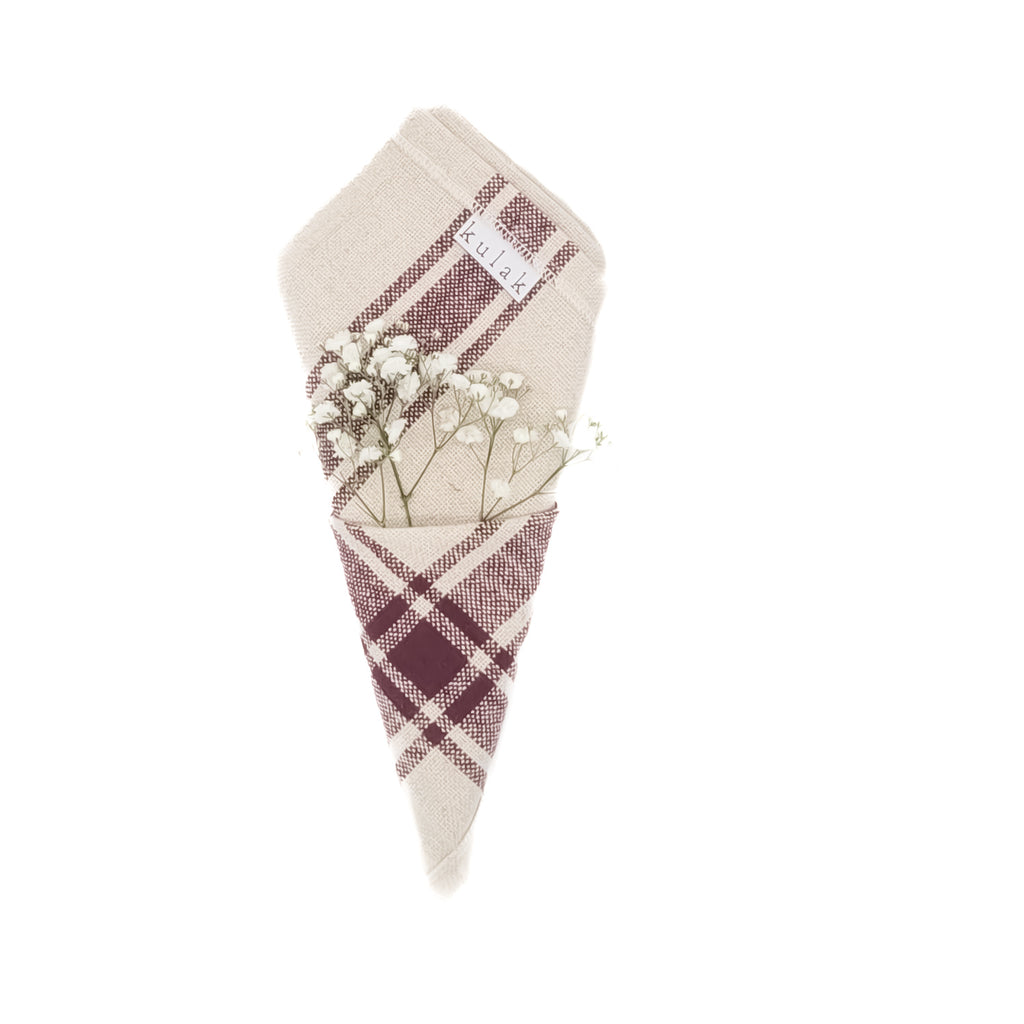 Kulak Heritage Napkin - Bordeaux